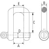 Manille de stabilisateur