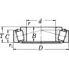 Roulements à rouleaux coniques 95x145x32 mm Timken - pour Deutz-Fahr