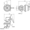 Pompe d'alimentation JD - pour tracteur Renault