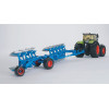 BRUDER - Charrue reversible LEMKEN Vari-Titan - Bleue