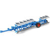 BRUDER - Charrue reversible LEMKEN Vari-Titan - Bleue