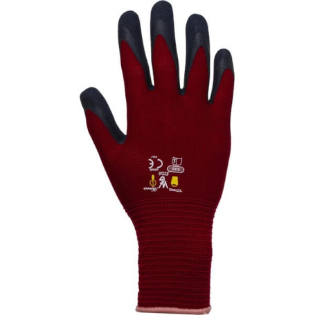 Gants enf. rouge Kids 8-11ans