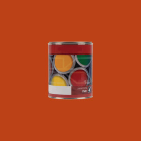 Peinture Pot  - 1 litre - Hitachi EX 45-2 orange 1L - Ref: 211508KR