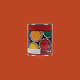 Peinture Pot  - 1 litre - Hitachi ZX 18 / ZX35 orange 1L - Ref: 212008KR