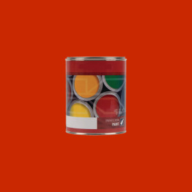 Peinture Pot  - 1 litre - O&K orange rouge 1L - Ref: 224508KR