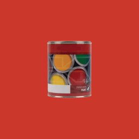 Peinture Pot  - 1 litre - Rouge Grégoire-Besson 1L - Ref: 365508KR