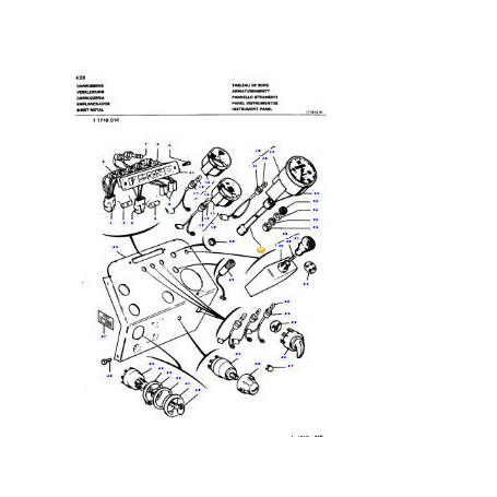 Ensemble De Cable - pour Massey Ferguson - Adaptable - Ref origine : 1876289M93