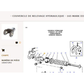 Chape - Massey Ferguson - Ref: VPK4007