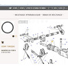 Jeu De Segments De Piston - pour Massey Ferguson - Adaptable - Ref origine : 3761475M1