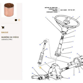 Douille - Massey Ferguson - Ref: VPJ5246