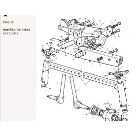 Bague - Landini, Massey Ferguson - Ref: VPJ2615