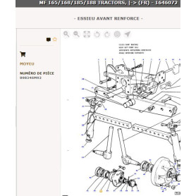 Moyeu Avant - Massey Ferguson - Ref: VPJ1202