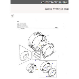 Roue Avant - pour Massey Ferguson