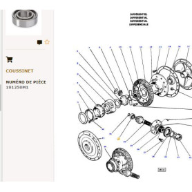 Roulement - Massey Ferguson - Ref: VPH3200