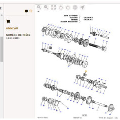 Segment (x2) - pour Massey Ferguson - Adaptable - Ref origine : 186198M1