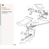 Pédale d'embrayage - pour Massey Ferguson - Adaptable - Ref origine : 897691M2