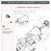 Démarreur avec réducteur - pour Massey Ferguson - Adaptable - Ref origine : 3763362M94