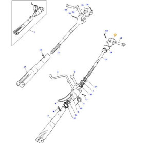 Charnière - Massey Ferguson - Ref: 897653M2GP
