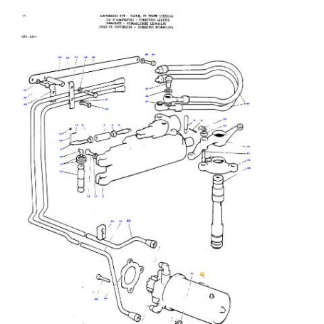 Arbre de commande - pour Massey Ferguson