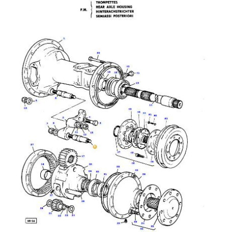 Boulon - pour Massey Ferguson