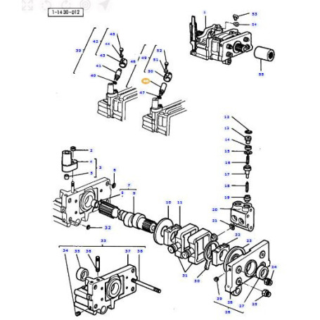 Soupape de décharge - pour Massey Ferguson