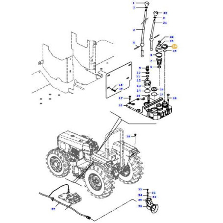 Dust protection - pour Massey Ferguson