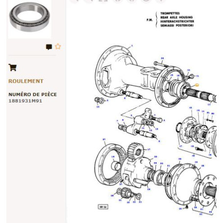 Roulements à rouleaux coniques 82