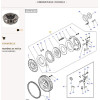 Embrayage automatique double KGA3 - pour Massey Ferguson - Adaptable - Ref origine : 3610268M92