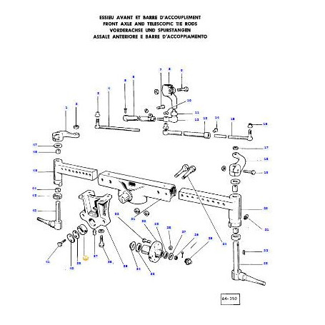 Douille - pour Massey Ferguson