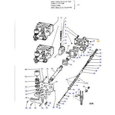 Douille de roulement - pour Massey Ferguson