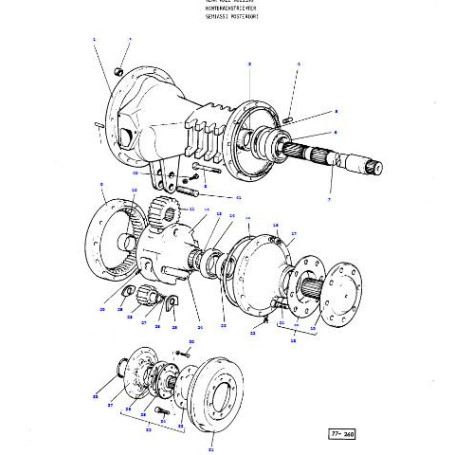 Joint à lèvre - pour Massey Ferguson