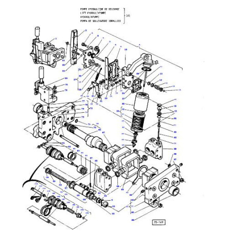 Cadre de piston - pour Massey Ferguson