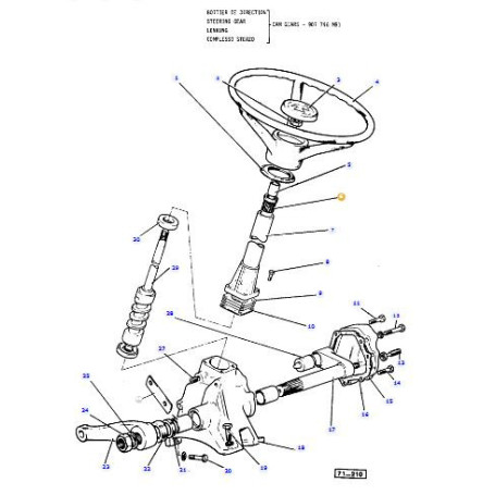 Douille de roulement - pour Massey Ferguson