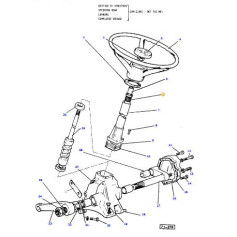 Douille de roulement - Massey Ferguson - Ref: 1853210M1GP