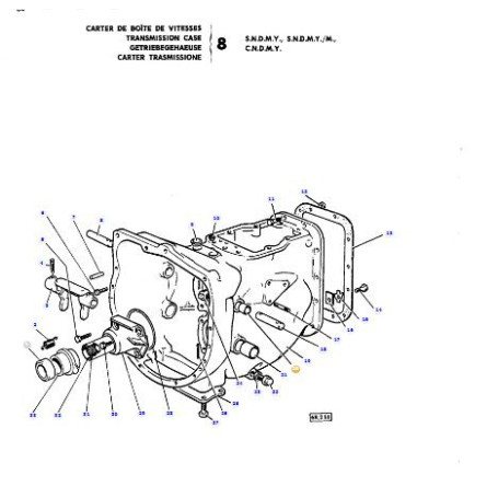 Douille - pour Massey Ferguson