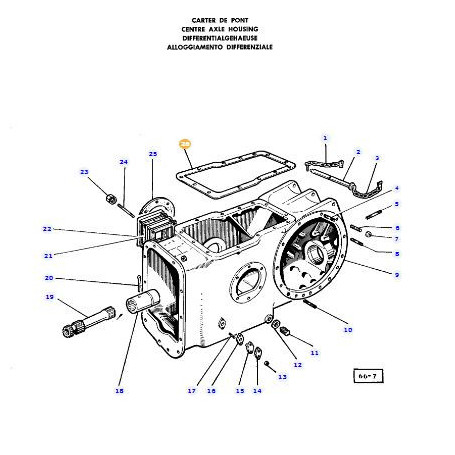 Joint - pour Massey Ferguson