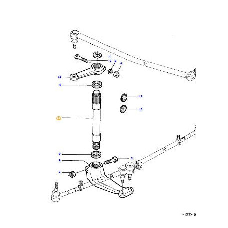 Arbre de commande - pour Massey Ferguson