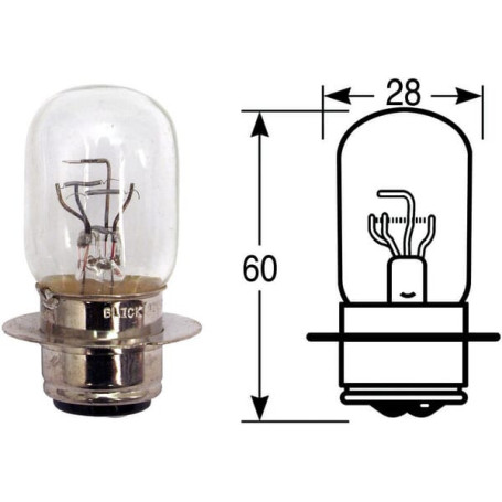 Ampoule - pour Massey Ferguson - Adaptable - Ref origine : 1891654M1