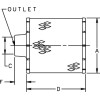 Filtre à air primaire Duralite - Ref : C105004 - Marque : Donaldson