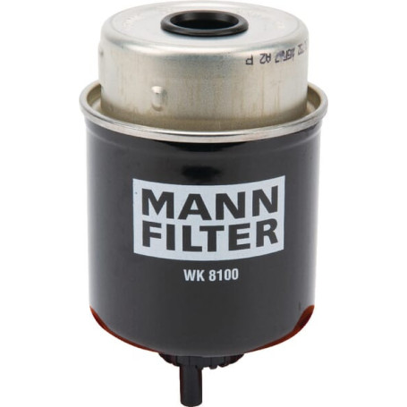 Cartouche filtrante carburant - Ref : WK8100 - Marque : MANN-FILTER