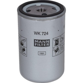 Cartouche filtrante carburant - Ref : WK724 - Marque : MANN-FILTER