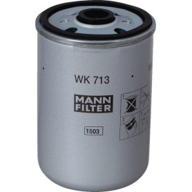 Cartouche filtrante carburant - Ref : WK713 - Marque : MANN-FILTER