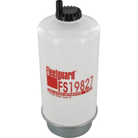 Eau/séparateur de carburant Fleetguard - Ref : FS19827 - Marque : Fleetguard