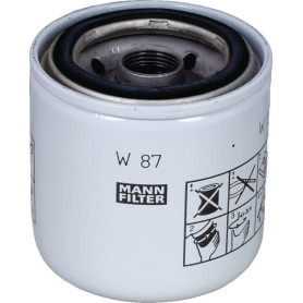 Cartouche filtre à huile - Ref : W87GJ - Marque : MANN-FILTER