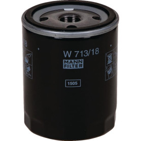 Cartouche filtre d''huile lubrif - Ref : W71318 - Marque : MANN-FILTER