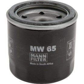 Cartouche filtre d''huile lubrif - Ref : MW65 - Marque : MANN-FILTER
