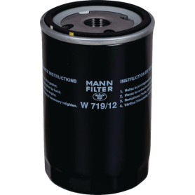 Cartouche filtre à huile - Ref : W71912 - Marque : MANN-FILTER