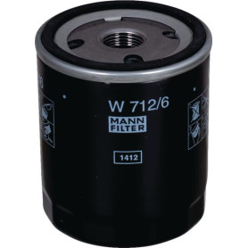 Cartouche filtre à huile - Ref : W7126 - Marque : MANN-FILTER