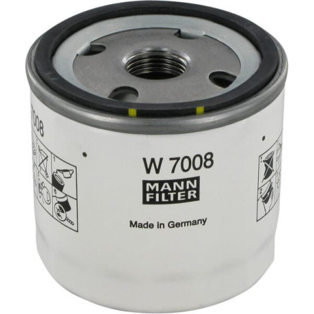 Filtre à huile - Ref : W7008 - Marque : MANN-FILTER