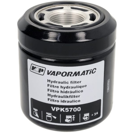 Filtre hydraulique - Ref : VPK5700 - Marque : Vapormatic